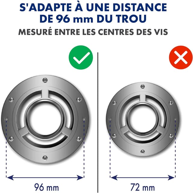 Detalle 2 de LAINFELD évacuation eau de condensation 96 mm
