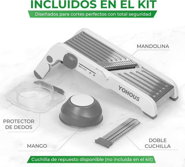 Thumbnail 4 de Mandolina de cocina profesional regulable