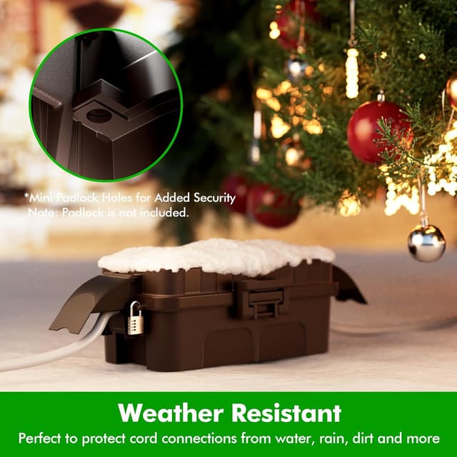 Thumbnail 6 de Restmo Weatherproof Electrical Box 2 pack 15cm