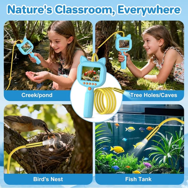 Thumbnail 1 de Kids Borescope Toy 1920P HD endoscope for kids