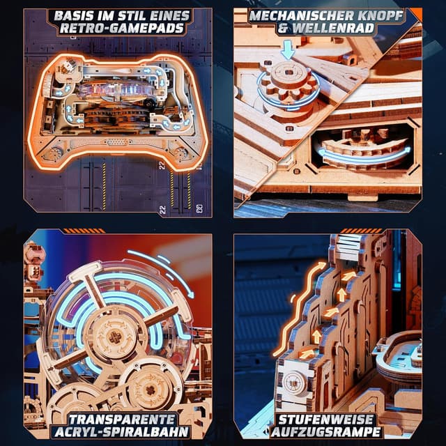 Thumbnail 4 de ROBOTIME EGC01 3D-Puzzle 653 Teile 🧩