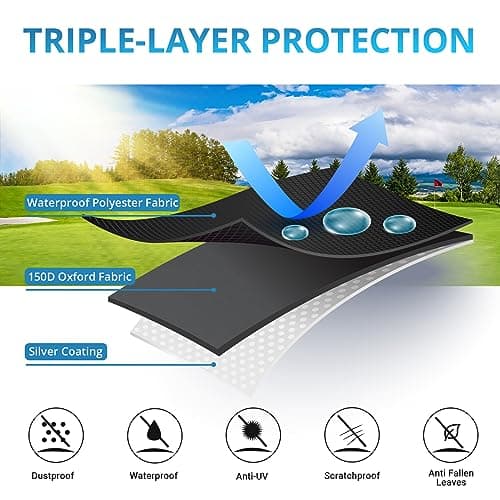 Thumbnail 2 de Velway Funda impermeable para barbacoa 210D 🏕