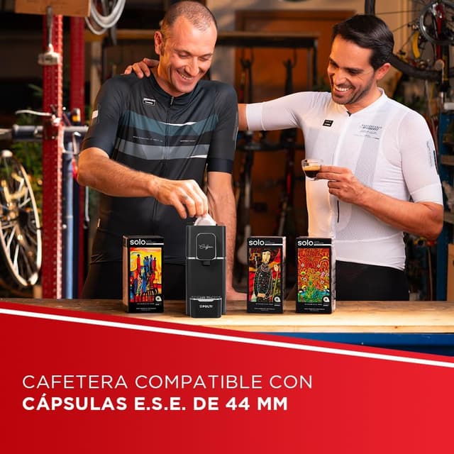 Detalle 2 de Polti Coffea S15B Cafetera Espresso ☕ Compatible E.S.E. 0.85L