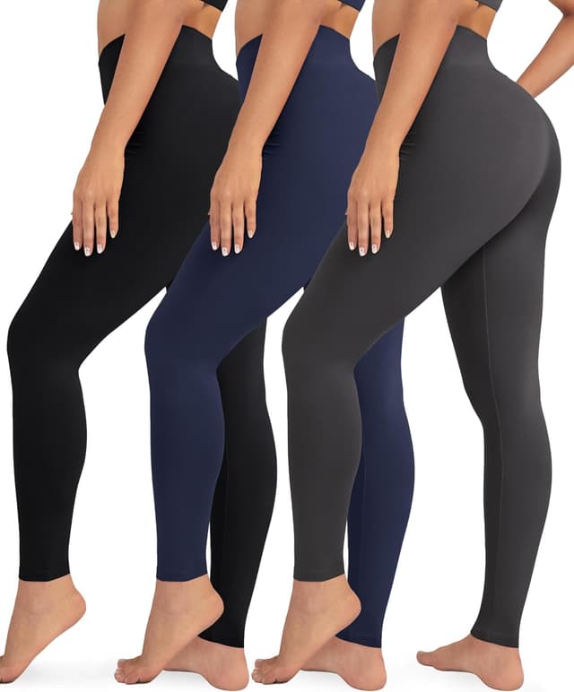 Detalle de VALANDY Creamlush 3 Pack leggings, S-5XL