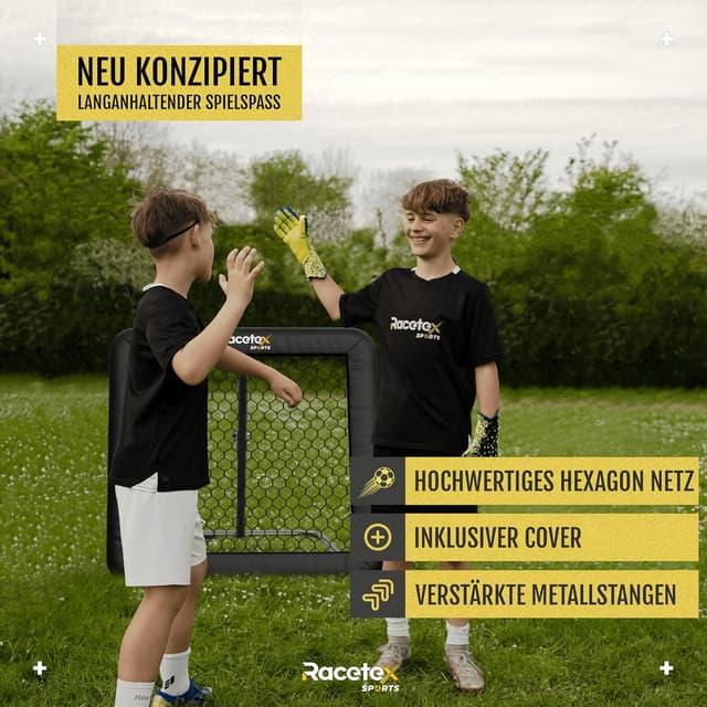 Detalle 1 de Racetex Rebounder Fußball 100x100 cm mit Cover