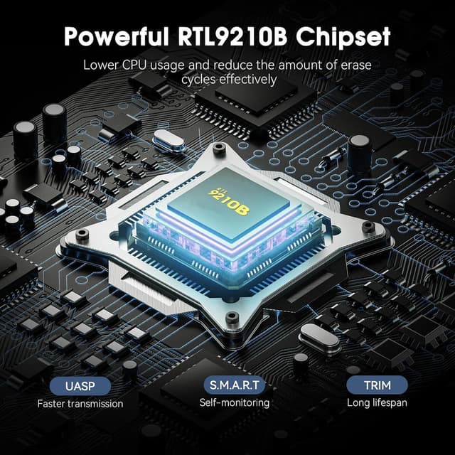 Detalle 2 de ELUTENG M.2 NVMe to USB C Dock