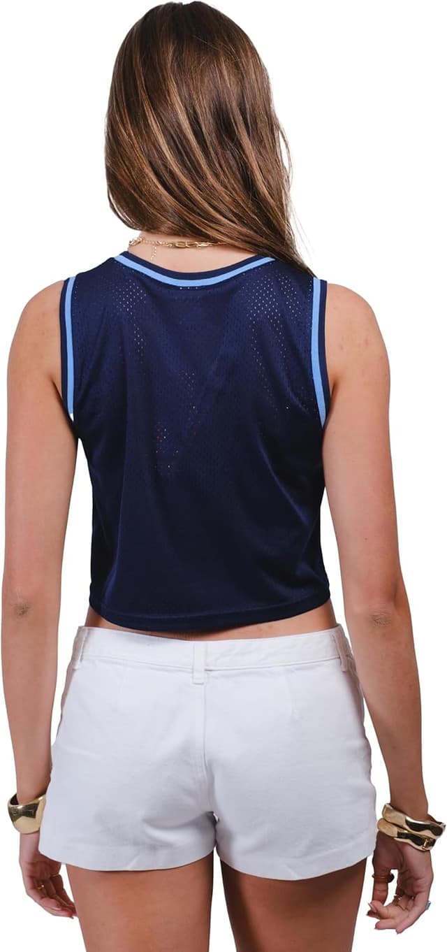 Detalle 2 de Ultra Game Women’s WNBA Official Mesh Tank Top (Sleeveless Muscle T-Shirt)