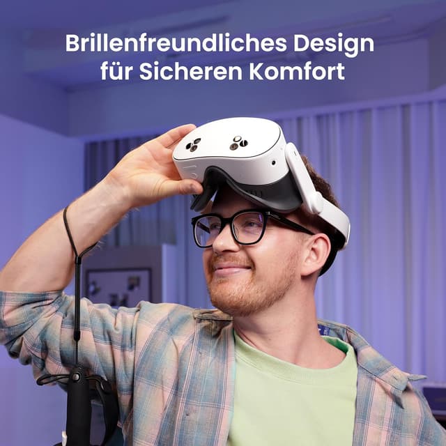 Detalle 2 de KIWI design V4 Face Cover 2 (Face Interface Pad) für Meta Quest 3S – kompatibel, nicht für Quest 3