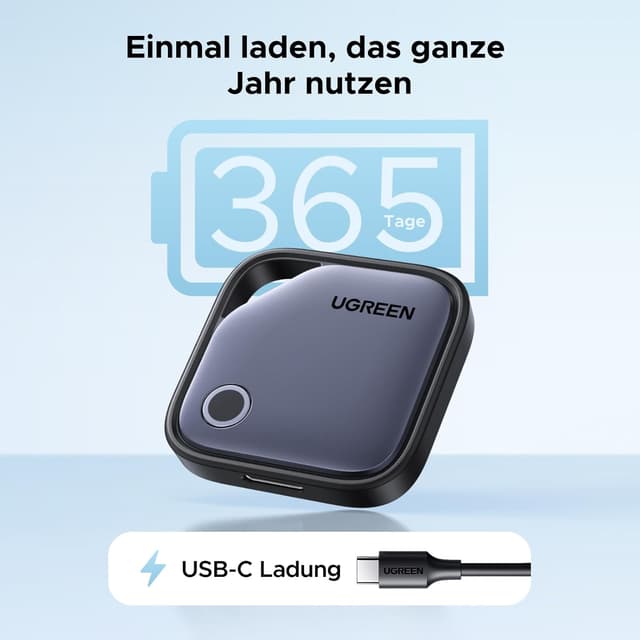 Thumbnail 2 de UGREEN FineTrack Duo 4er Pack Tracker USB‑C