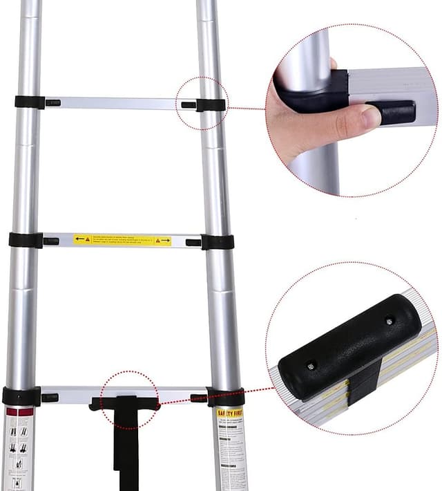 Thumbnail 2 de Escalera telescópica 5 metros aluminio