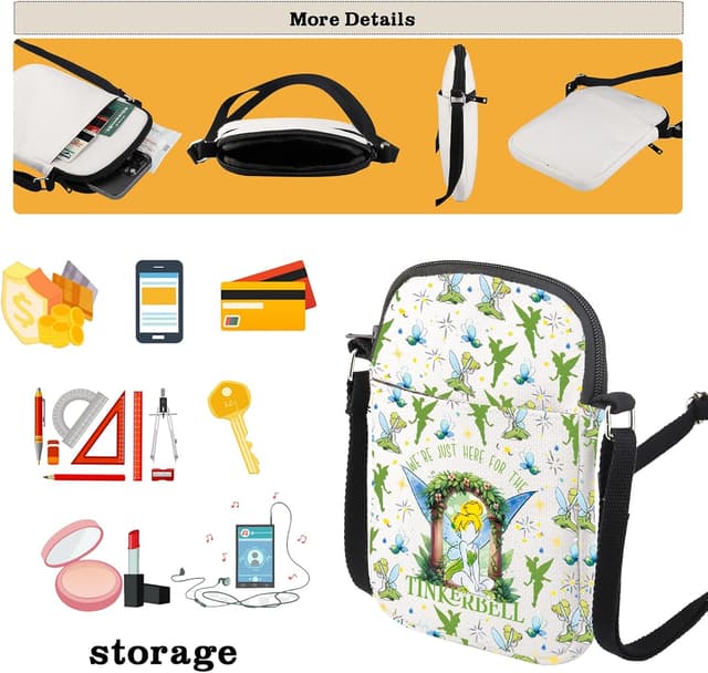 Thumbnail 6 de AKTAP Tinker Bell Crossbody Bag – Fairy Tale Pixi-Purse Tinker Bag