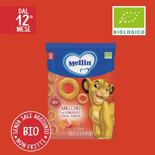Thumbnail 3 de Mellin Anellini snack bio 90 g 🍪