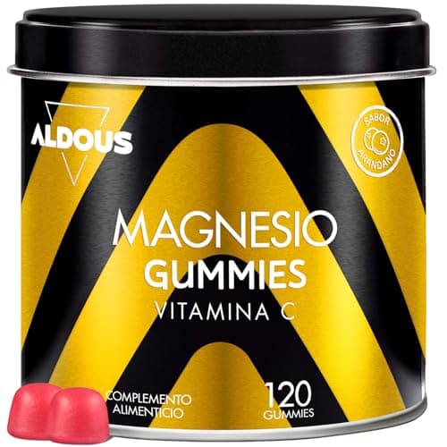 Imagen de Aldous Citrato de Magnesio Gominolas 225 mg + Vitamina C 45 mg en OfertitasTOP