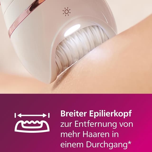 Thumbnail 2 de Philips Epilierer Series 8000 kabelloser Nass- und Trockenepilierer
