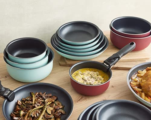 Thumbnail 8 de Bergner Red Edition Juego 3 cazos 16–20 cm 🍳