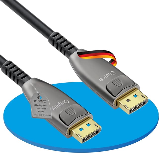 Imagen de Sonero 8K DisplayPort Kabel Glasfaser 25 m en OfertitasTOP