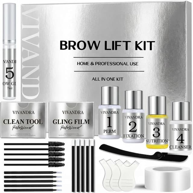 Detalle de Augenbrauen Lifting Set DIY Brow Lamination Kit
