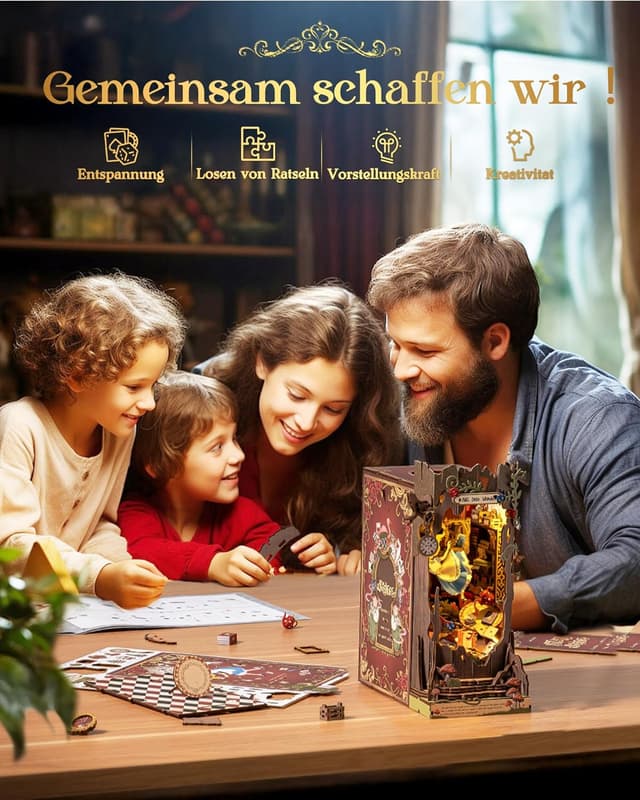 Thumbnail 5 de Rolife Book Nook Fall into Wonder 300 Teile