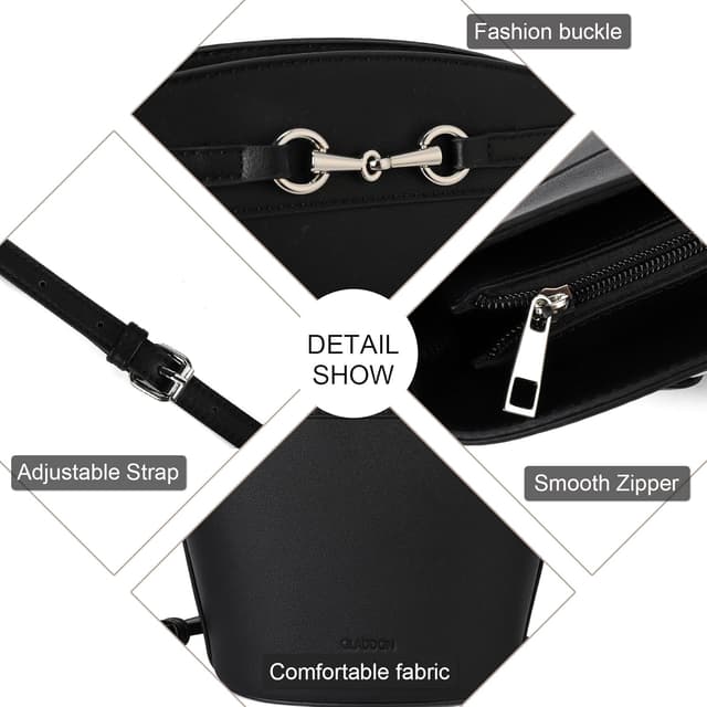 Detalle de Gladdon Crossbody bag 8.7 inch bucket