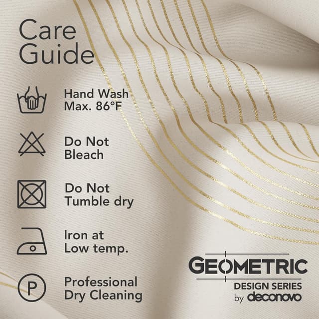 Thumbnail 5 de Deconovo Blackout Eyelet Curtains 46x90 inch