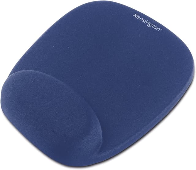 Imagen de Kensington Tappetino Mouse Schiuma Poggiapolsi Blu 64271 en OfertitasTOP