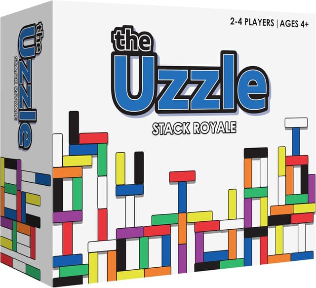 Detalle de Uzzle Stack Royale Board Game 32 Blocks