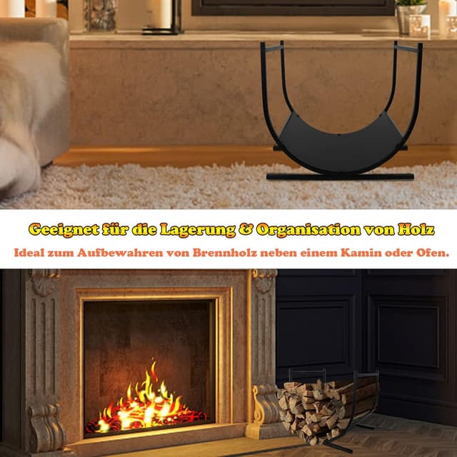 Thumbnail 6 de Froadp soporte para leña 44x37x40cm