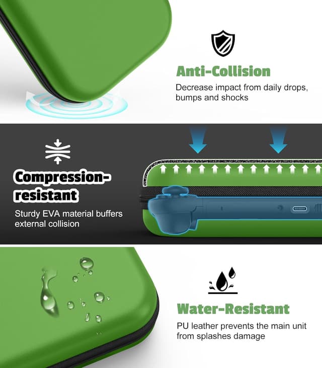 Detalle 2 de MoKo Switch 2 Tasche mit 10 Kartenfächern