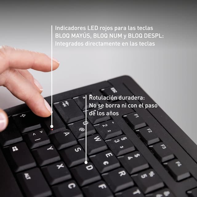 Thumbnail 4 de Cherry Stream Keyboard teclado alemán silencioso