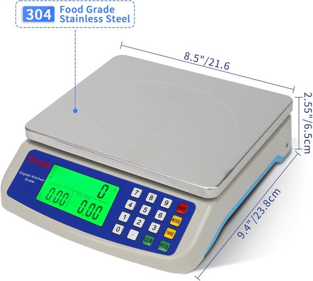 Thumbnail 1 de Large Digital Kitchen Scale 30KG for Baking 🍽
