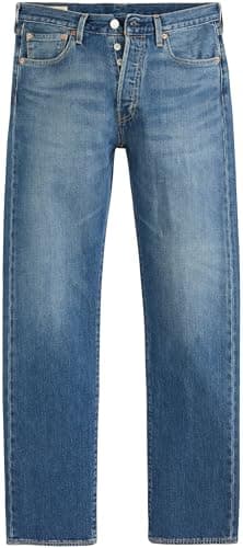 Detalle de Levi's 501 Original The Fairway: vaqueros azules de corte recto 36W / 30L