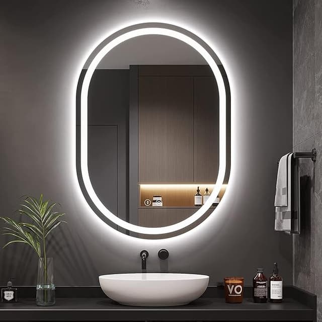 Imagen de Dripex Espejo de Baño LED Antivaho Dimmable y Memoria 🪞 en OfertitasTOP