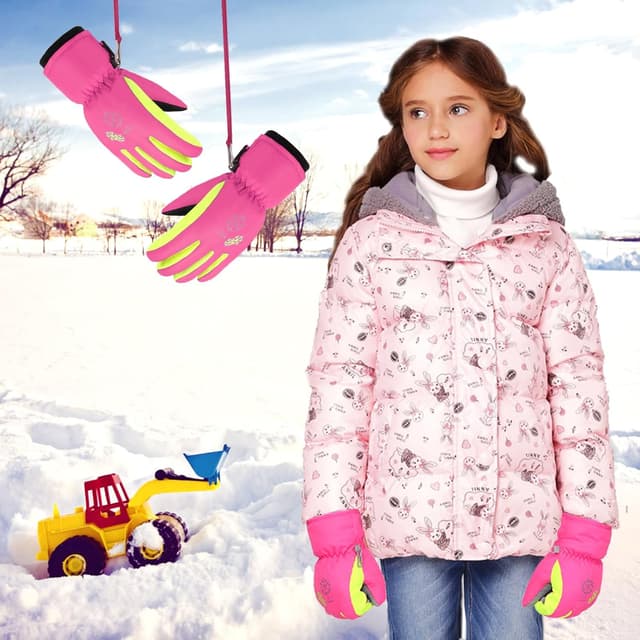 Thumbnail 5 de TBoonor Winterhandschuhe Kinder wasserfest