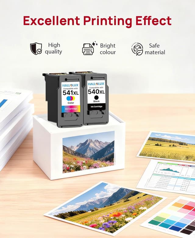 Thumbnail 4 de HALLOLUX PG-540XL CL-541XL cartucce 600 pagine