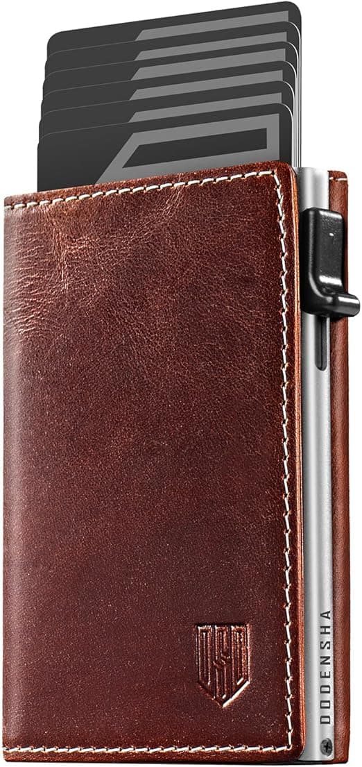 Imagen de DODENSHA MagSnap Cartera Slim para Hombre con RFID y Monedas 😊 en OfertitasTOP