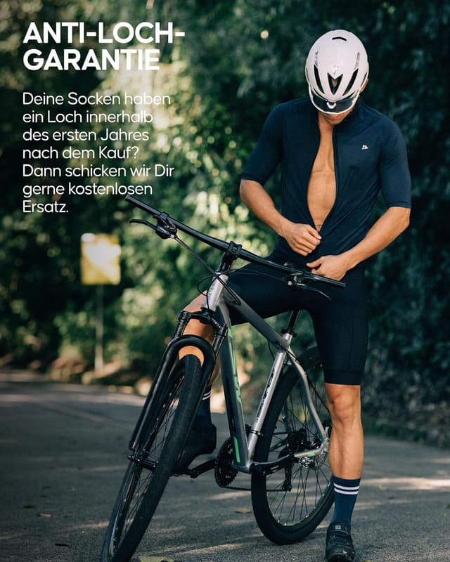 Thumbnail 3 de DANISH ENDURANCE Wadenlange Fahrradsocken 3er/5er Pack