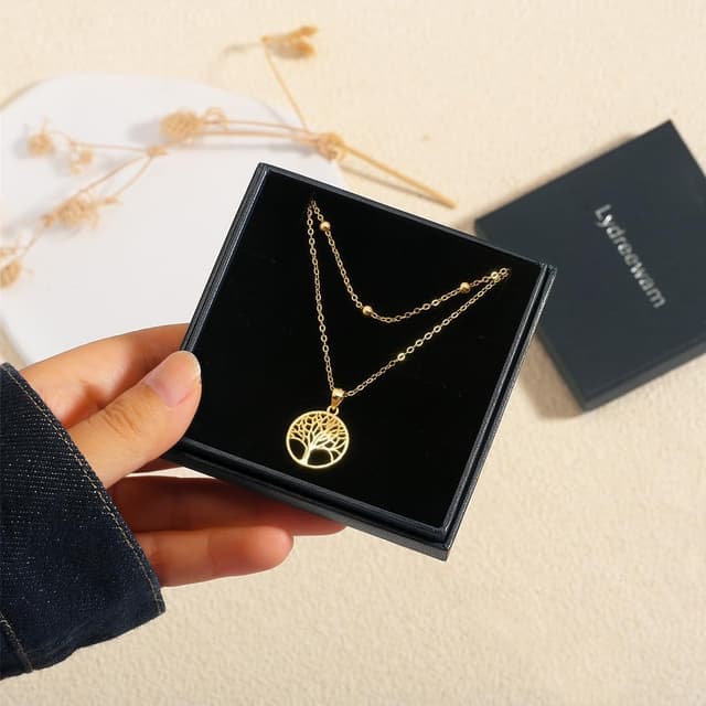 Thumbnail 6 de Lydreewam Lebensbaum-Kette 925 Sterling Silber 40+5 cm