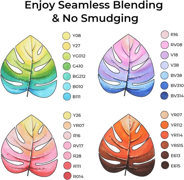 Thumbnail 2 de Ohuhu 120 Colour Alcohol Markers