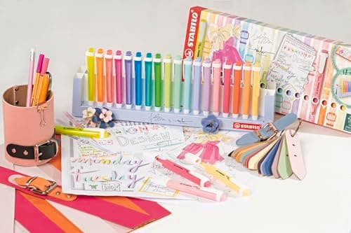 Thumbnail 7 de STABILO swing cool Desk set Marina Hoermanseder 18 colores 🖊️