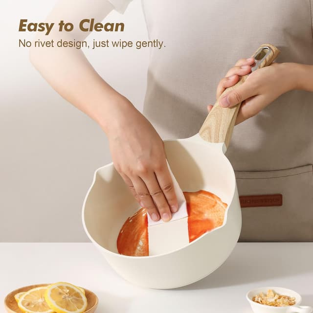 Thumbnail 5 de SENSARTE Ceramic Saucepan Set 2 & 3 Qt 🍲