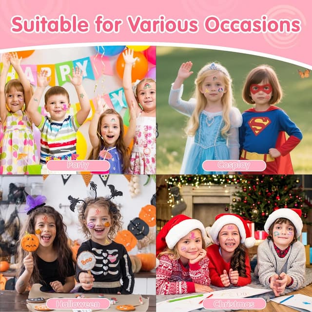 Thumbnail 5 de Glitzer Tattoo Set für Kinder 36 Farben