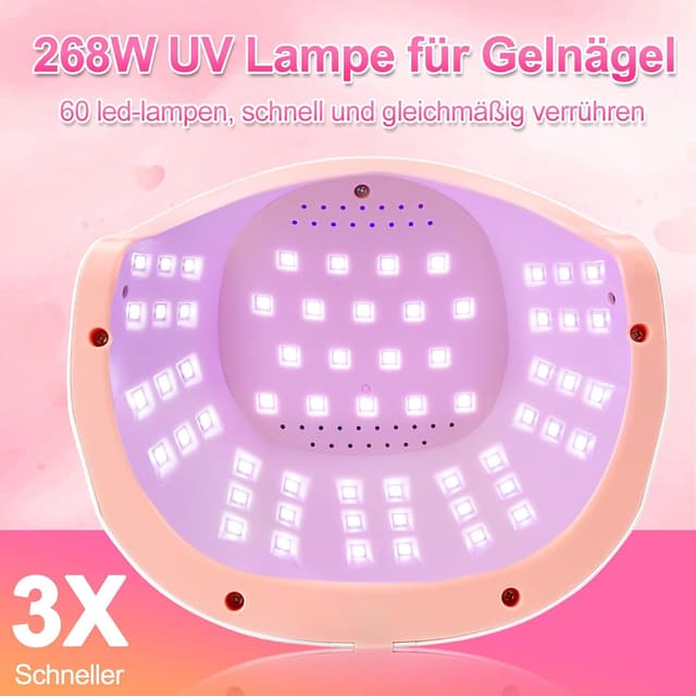 Detalle 2 de UV-Lampe für Gelnägel mit 4 Timern