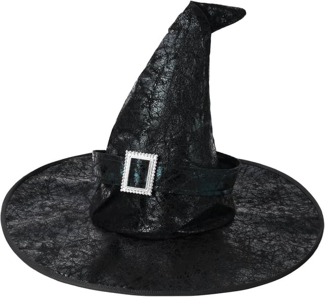 Thumbnail 6 de Aomig Hexenhut – brauner Zaubererhut als Kostümzubehör für Halloween, Cosplay & Party