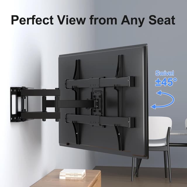 Detalle 2 de Suptek Full Motion TV Bracket 32-84