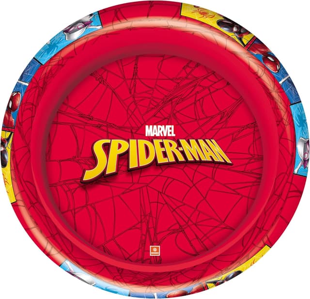 Detalle 2 de Mondo Toys Spider-Man - Piscina gonfiabile per bambini a 2 anelli, diametro 100 cm (16931)