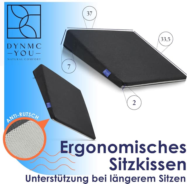Thumbnail 6 de DYNMC you Keilkissen Stuhl Sitzkissen 7,2 cm