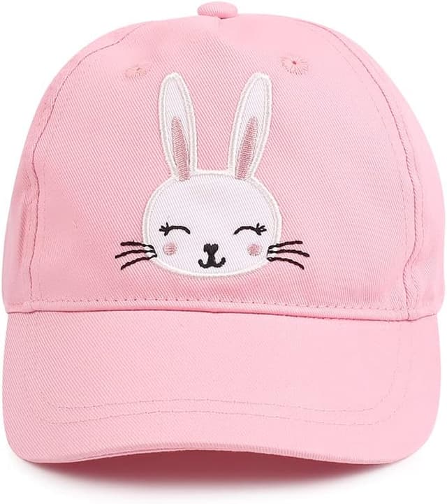 Detalle de XIAOHAWANG Unisex Sommermütze Kinder Cap mit Schirm und UV-Schutz (Basecap, verstellbar)