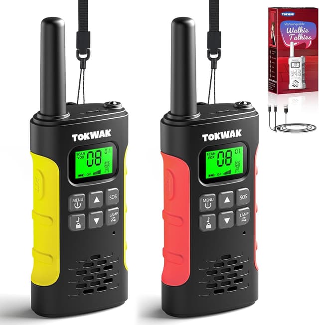 Imagen de Tokwak Talkie Walkie 3 km rechargeable en OfertitasTOP