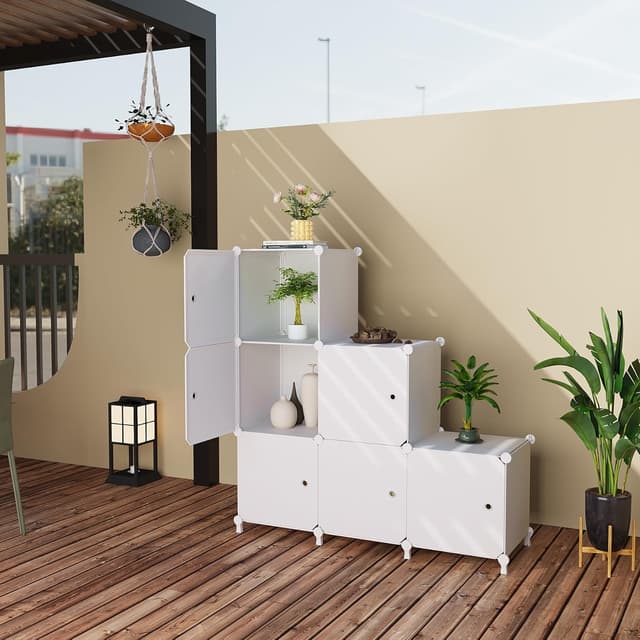 Detalle 2 de ATTDETJL ATTSL6002 6-cube storage unit 30cm compartments