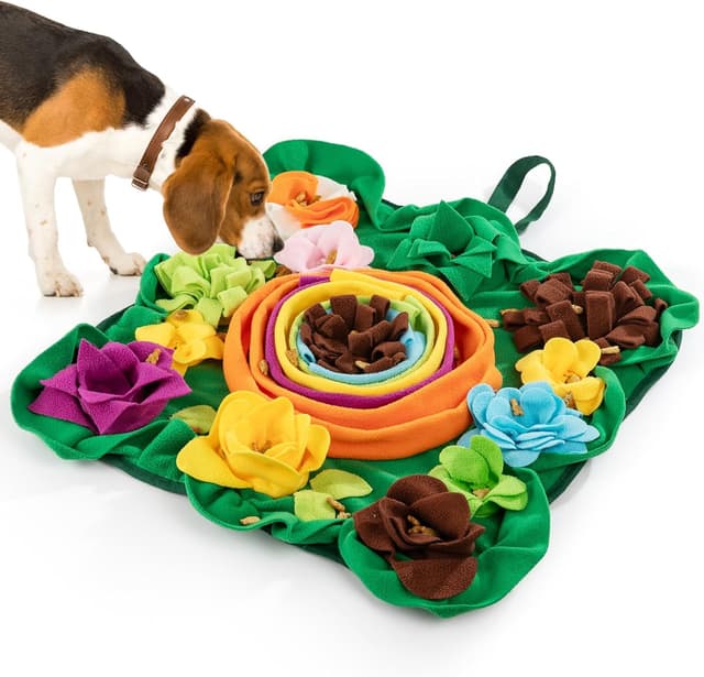 Detalle de IOKHEIRA Snuffle Mat – Interactive Dog Feeding Game & Smell Training Toy for Dogs